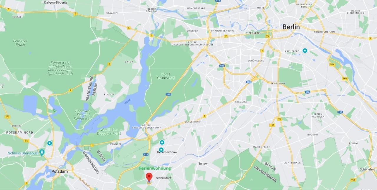 Geraeumige Und Zentrale Ferienwohnung Stahnsdorf Экстерьер фото
